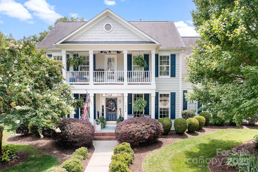 A recent, top-to-bottom remodel has transformed every corner of this stunning home in Birkdale Village. A rare 4 bedroom floor plan that includes a dedicated office, formal dining AND a bonus room. An incredible kitchen with floor-to-ceiling cabinetry for exceptional storage, quartz counters, subway tile backsplash, and KitchenAid stainless appliances are the perfect canvas for anyone's taste. The primary suite is spa-like with a black claw foot tub and gleaming chandelier complementing the calm neutral color palette. the primary suite has direct access to the upper front porch. The powder room and secondary bath have also been completely updated. Other inside features include beautiful hardwoods and wonderfully updated lighting. The home is situated on a manicured lot and includes beautiful crepe myrtles and hydrangeas. The private, fenced backyard is an entertainer's delight and a perfect haven for family time. Don't miss the garage with the black epoxy floor & lots of storage!