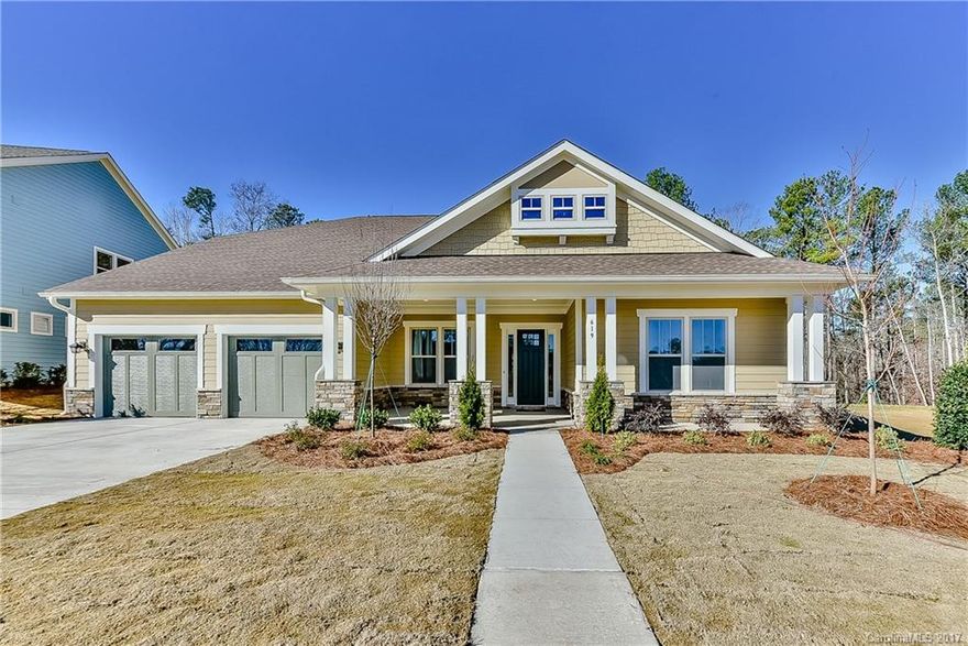 The LUNA is a 1 story home w/ second floor-Loft / 4 bdrm & 3.5 BA.  This one story home features a study, two bedrooms that shares a Jack & Jill bath, OPEN kitchen with 9ft long kitchen island, a causal dining, that looks into the Gathering/GRT RM, 17x12 SCREENED PORCH w/ FP , Owner's Retreat features 2 walk in closet and a SPA SHOWER w/ 2 shower heads. Paddlers Cove will have sidewalks thru out the community, a pool, a play ground which proposed to start mid 2017, Canoe and Kayak launch offs.
