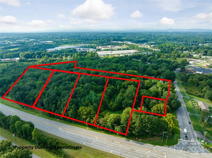 Six parcel package, totaling over 12 acres with road frontage on Tate Boulevard and Fairgrove Church Road. Zoned OI (Office and Institutional) with CC-1 (Commercial Corridor - 1) as secondary zoning overlay, this property is a viable option for medical offices, businesses and other possibilities, particularly those which would benefit being in close proximity to Catawba Hospital on Fairgrove Church Road. There are vacant, older homes on two of the Fairgrove lots and multiple outbuildings. Acreage has gentle contours and will need little grading. Public utilities available. Corner home located on the corner of Fairgrove and Tate Boulevard is not included. There is a habitable dwelling on the parcel with address 430 Fairgrove Church Road. There is an older home in disrepair at the address 400 Fairgrove Church Road. These parcels will be sold as a package and the sellers do not wish to sever any parcel from the others.