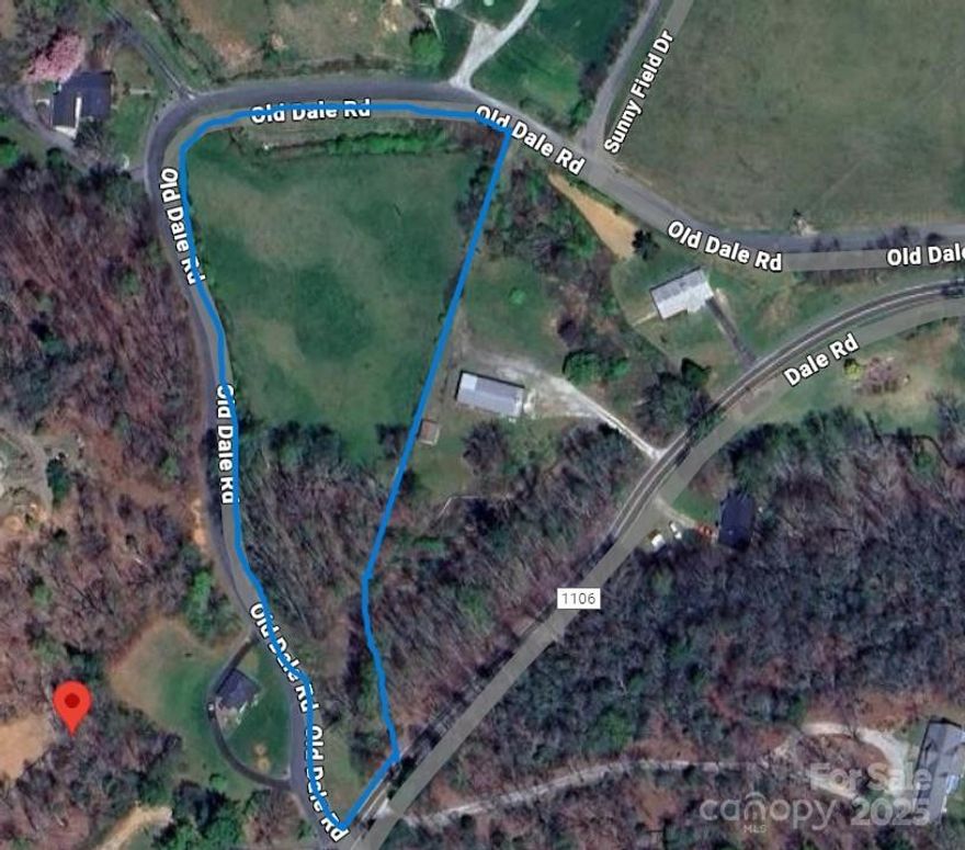 Discover the perfect blend of privacy, convenience, and potential on this exceptional 3.683-acre property. Located just 2.5 miles from local shopping and 4.5 miles from the charm of downtown Spruce Pine, this parcel offers quiet country living without sacrificing accessibility.
This is a rare opportunity to own a significant piece of flat, usable land in a highly desirable area.
Wonderfully flat and easily accessible, a rare find in the mountains.  Land Use: A perfect canvas for your vision. The land features a mix of cleared, pasture-ready areas and mature wooded sections for privacy and natural beauty. The property is already fenced and features extensive road frontage along half of its boundary, offering easy access and multiple possibilities for a driveway or home site. Situated in a very quiet area, yet just minutes from the conveniences of town.
Endless Possibilities
Dream Home Site: Build the custom home you've always wanted, with plenty of room for gardens, a garage, and outdoor living space.
Mini-Farm: Ideal for those dreaming of a small-scale farm. The flat, cleared land is perfect for livestock, horses, or extensive vegetable gardens.
Private Retreat: Create your own secluded sanctuary, surrounded by trees and nature, while still being close to everything.
This combination of flat land, usable acreage, and prime location is seldom available. Don't miss your chance to build your future at 322 Old Dale Road.