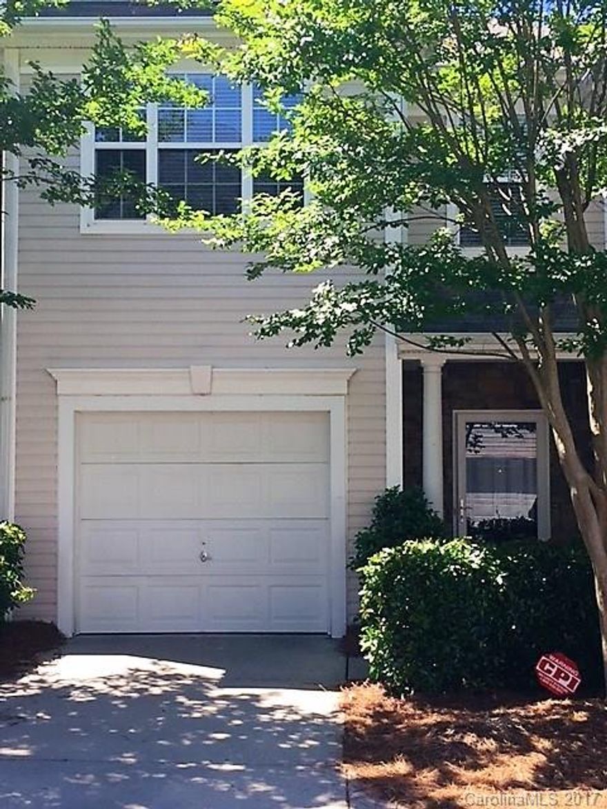 3 Bdrm Townhome in desirable Waterstone. Freshly painted, home & carpets professionally cleaned. Combo family /dining open to the kitchen w/granite counter space, tile back splash & great cabinet storage.  Refrigerator, W/D included.  Split bedroom plan w/ secondary bedrooms adjacent to one another.  Vaulted master ceiling w/walk-in closet and garden tub.  1 car garage w/ access fr foyer. Tons of bright natural light. Large Community playground, pool and sidewalks.  Won't Last Long!