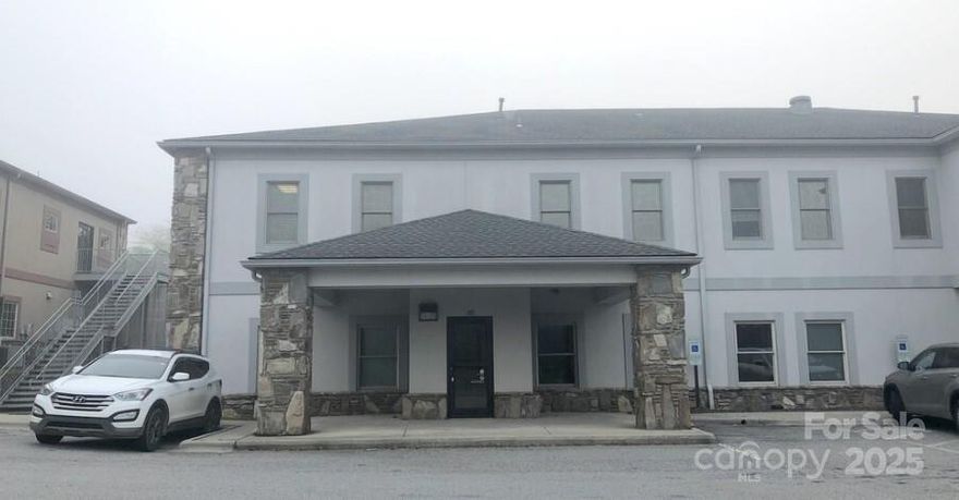 Turnkey medical office condo available for sale in Haywood Regional  Medical Center complex. Site features 6 exam rooms, 3 private offices, two lab rooms, nurses stations, a larger front office and lobby.  Currently upfitted and ready to use as a medical space.  Office Park includes ample parking.  Easy access to Waynesville and Asheville via I-40.