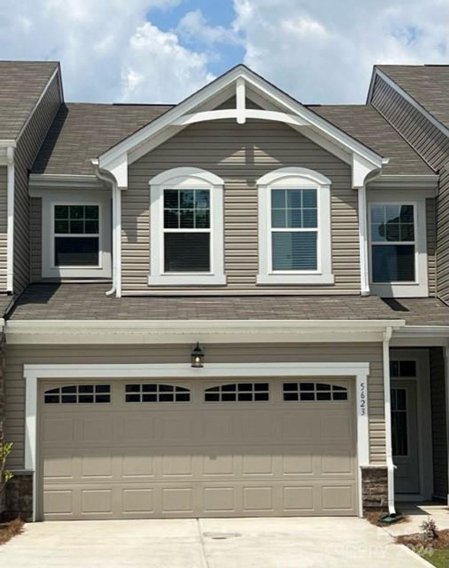 Charming 3 bed, 2.5 bath townhome in the sought-after Indian Land area.  This unique home continues to stun, as it has a 2 car garage, with a great pantry in the kitchen.  What a great use of space!  Protected wetland behind the home, fantastic views!  Benefit from proximity to top-rated educational institutions, providing a quality learning environment for residents. with proximity to shopping and dining.  This quality residence features a spacious floor plan, modern kitchen with stainless steel appliances.  Perfect for comfortable and convenient living.  Hope to see you soon!