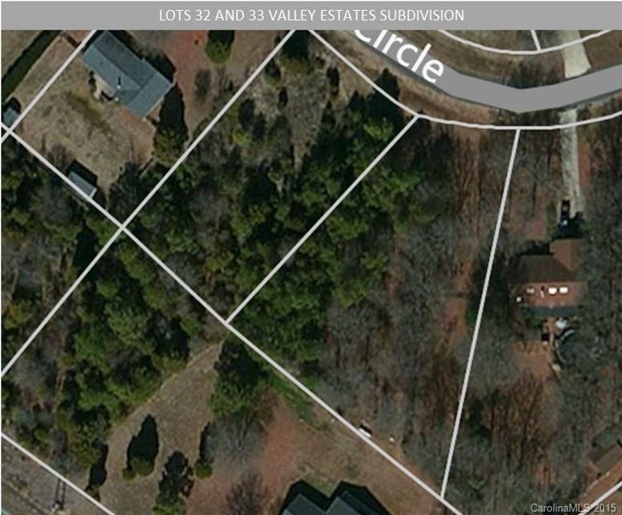 Two adjacent wooded parcels for sale in Valley Estates Subdivision. Originally declared "unbuildable" at inception of Subdivision due to perc issues - septic permits are now issued for a pre-treated drip system on the combined lots.
