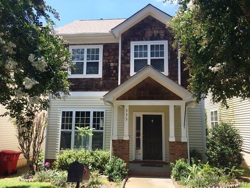 2-story located in the heart of Davidson & within walking & biking distance to Downtown! Fresh paint, new roof & new refrigerator! Main level has Living & Dining Rooms, Kitchen with Pantry, Half Bath & Landry Closet. Upper level 3 Bedrooms and 2 Baths including Master Suite with garden tub. Enjoy the Fenced Yard, rear Covered Deck and Front Porch. Tenant is responsible for all utilities & lawn maintenance. No Smoking, No Cats allowed & 1 Dog under 25-lbs conditional with pet fee. AVAILABLE NOW!