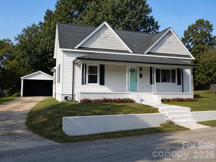 Charming renovated 1900s bungalow located in the heart of Mooresville. This 2-bedroom, 2-bath home offers approximately 1,410 square feet of thoughtfully updated living space while maintaining the character and charm of the original home. Features include spacious living areas, updated finishes, generous bedroom sizes, and a functional layout designed for comfortable everyday living. The inviting curb appeal and classic bungalow style make this property truly stand out.

Conveniently located near downtown Mooresville, shopping, dining, parks, and major highways. Whether you are looking for a primary residence, investment property, or downsizing opportunity, this move-in-ready home offers exceptional value and is priced to sell.