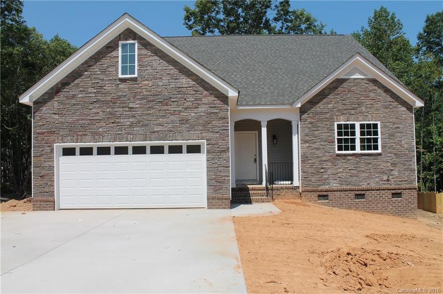 Under construction with Master on the main level. 2 bedrooms and a bonus on second floor. Over 2400 sq. ft. Beautiful kitchen, granite counter tops, tons of cabinets and a big island. HW flooring in kitchen and family room. Spacious secondary bedrooms with nice closets! Fantastic floor plan very open. Appliance package and builder warranty included. 200.00 per year plus a 200.00 capital contribution required for entrance maintenance, cluster mail box etc..