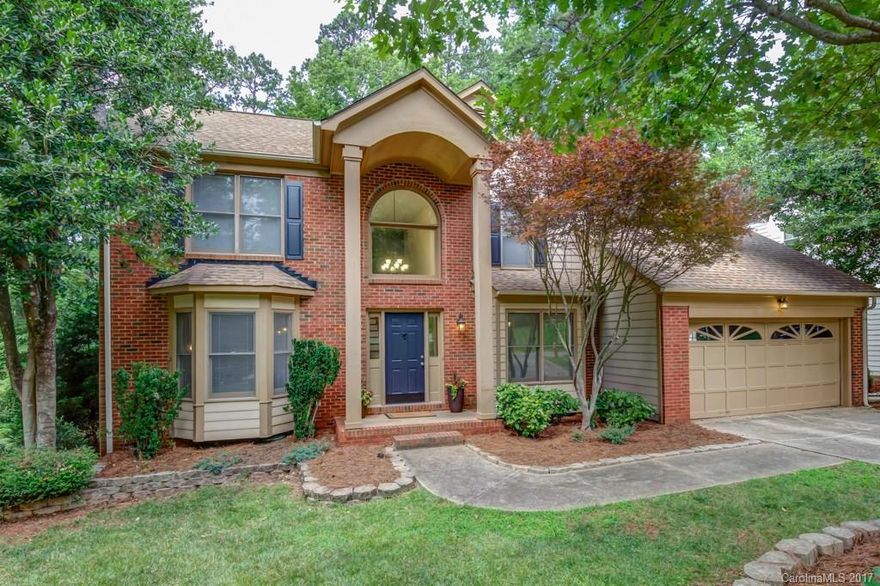 Beautiful OPEN WATERFRONT HOME in POPULAR PRIVATE LAKE community. 2 STORY GREAT RM,  HARDWOODS throughout the main living. NEW CARPET in MASTER Large Eat in kitchen w/ GRANITE, NEW SS Appliances Skylights & DOUBLE SIDED FIREPLACE to the Great Room. SCREENED PORCH.  KAYAK, PADDLEBOARD, AND FISH from your home or small BOAT. HOME INSPECTED AND REPAIRS MADE 
Close to area shopping malls and dining. EASY ACCESS TO 77, 485, and 85. 15 min to Uptown Clt.