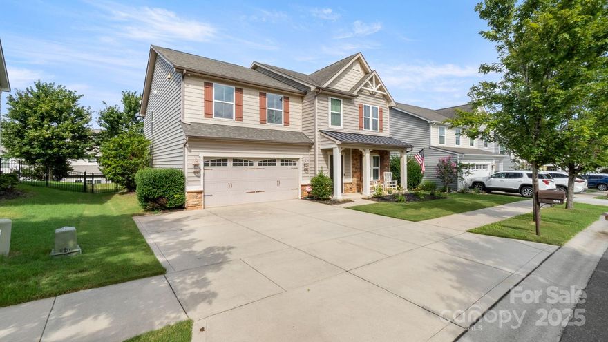 Welcome to this stunning 4-bedroom, 2.5-bath home in the sought-after Massey neighborhood, perfectly situated across from a beautiful open green space that offers both privacy and a picturesque view. Thoughtfully designed with style and functionality in mind, this home is filled with upgrades and inviting spaces both inside and out.
Step inside to find an open and bright floor plan anchored by a spacious living area that flows seamlessly into the kitchen and dining spaces—ideal for both everyday living and entertaining. There is a private first floor office with French doors! The home also features a versatile loft, perfect for a second family room, playroom, or second home office.
Upstairs, you’ll discover four generously sized bedrooms, including a serene owner’s suite complete with two walk-in closets and private bath. The additional bedrooms provide flexibility for guests, family, or work-from-home needs, while the updated baths ensure comfort for all.
The outdoor living spaces are truly exceptional. A covered porch with ceiling fan and mounted outdoor TV sets the stage for year-round relaxation. Whether you’re gathering with friends around the fire pit, enjoying a summer barbecue, or simply watching the game outdoors, the backyard was designed to entertain.
Car enthusiasts and organizers alike will love the garage, which boasts a durable epoxy floor and abundant storage cabinets to keep everything neat and accessible.
Living in Massey means enjoying a vibrant community with top-rated schools, resort-style amenities, and a welcoming neighborhood atmosphere. With its prime location directly across from expansive green space, this home combines modern comfort, smart upgrades, and a setting that’s hard to beat.
Don’t miss the chance to make this one-of-a-kind property your new home!