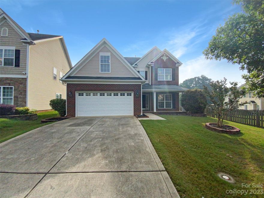 This beautiful property is the perfect place to call home! It features a natural color palette, fresh interior paint, and partial flooring replacement throughout. The living room has a cozy fireplace, perfect for relaxing in the evenings. The kitchen has a center island, a nice backsplash, and good under sink storage. The master bedroom has a walk in closet and the other rooms offer flexible living space. The primary bathroom has a separate tub and shower, double sinks, and good under sink storage. The backyard is fenced in and includes a sitting area, perfect for outdoor entertaining. This property has it all and is waiting for you to make it your own!