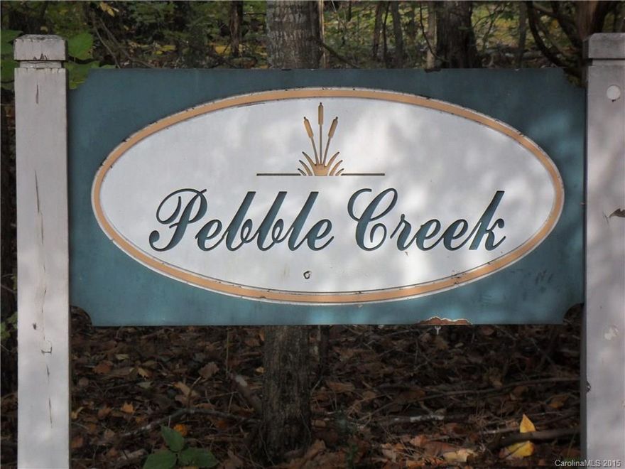 Beautiful flat wooded lot.  Established Pebble Creek community.  References for builder available.  2 lots for sale total.  Buy one or buy both