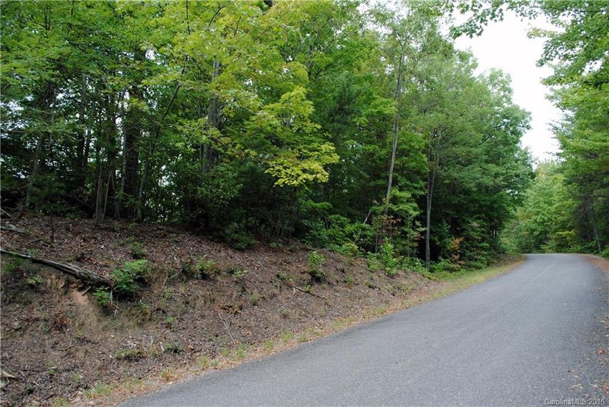 This 5 acre parcel is in the Gated Community of Gateway Mountain near Lake Lure, Black Mountain and Asheville.
Located close to Lake George for kayaking, fishing, picnics and Standing Rock Waterfall Park. Nature Lovers enjoy the 3,000 acres, 3 mountains. fine neighbors and the hiking trails.  Come take a tour of Gateway Mountain and live close to nature and the Blue Ridge Parkway. Sorry, no drive-by.  Selling agent must accompany. Birds and butterflies migrate through in the spring and fall.