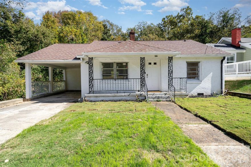 Imagine being .5 miles away from downtown Concord with all the shopping, restaurants, and parks nearby. Welcome home to this beautifully updated 3 bedroom ranch, perfectly blending comfort, style and functionality. Inside, you'll discover gleaming hardwood floors, fresh interior paint and a sun-drenched living room that flows effortlessly into the dining area and modern, updated kitchen ideal for entertaining! The kitchen features stainless steel appliances, white cabinetry and a classic subway tile backsplash, creating a space you’ll love to cook in. The spacious primary bedroom offers ample closet space, while the renovated bathroom showcases a dual-sink vanity and a tiled shower/tub combo for a sleek, modern touch. Two additional bedrooms provide plenty of space for family, and an additional room for a home office. Downstairs, the basement offers a laundry area and versatile flex space. Outside, enjoy a large, fully fenced backyard, ideal for outdoor fun and relaxation. This turn-key home is move-in ready and waiting for its next owner to make it their own!