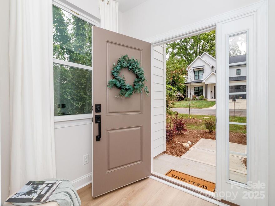 This property qualifies for 100% financing with no PMI and $20,000 in lender assistance for the following: Closing costs, rate buy down, or loan amount reduction. Ask your agent the flyer.
Welcome to this stunning modern townhome nestled in the heart of Enderly Park—one of Charlotte’s fastest-growing and most vibrant neighborhoods! This stylish residence features sleek, contemporary design with clean lines, open-concept living, and high-end finishes throughout. The gourmet kitchen is a showstopper, complete with quartz countertops, a GAS range, and stainless steel appliances, stainless steel Ductless Hood—perfect for cooking and entertaining. The spacious living area is filled with natural light, and the privacy-fenced backyard offers a peaceful retreat for relaxing or hosting. Located just minutes from Uptown Charlotte, with easy access to local restaurants, and more, Enderly Park living at its finest.
HLA data is taken from Builder's floor plan information. Buyer agent to verify.