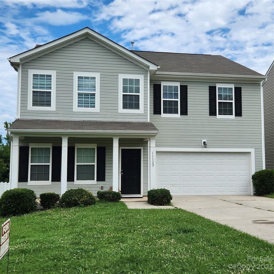 Spacious 2 Story home for sale in north east Charlotte.  Convenient location with easy access to both I-85 and I-485.  New Luxury Vinyl Plank flooring throughout downstairs.  New carpet upstairs. Private backyard with wooded, long distance view.