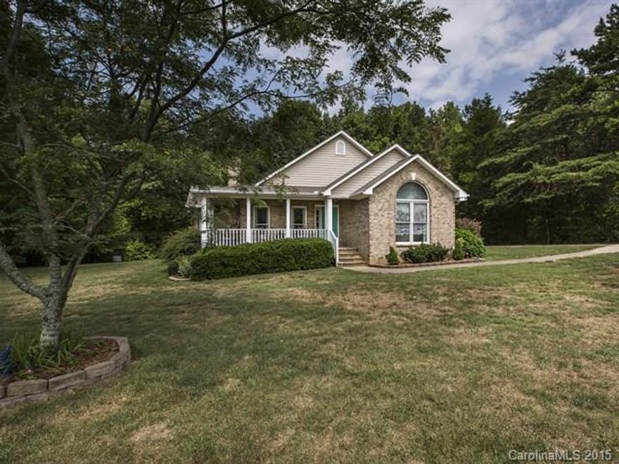 3BR brick ranch home on 4 acres w add. extended living quarters (kitchen, family rm, Full bath & bedroom) Extended living quarters was recently permitted and up to code.   Kitchen offers granite counters, stainless appliances & custom cabinets.  Enjoy evenings on the screened porch located just off the kitchen. Spacious family room w wood burning insert. Fruit orchard on property.  Equestrian opportunity w 3 stall barn (electric & water, hay loft and tack room).