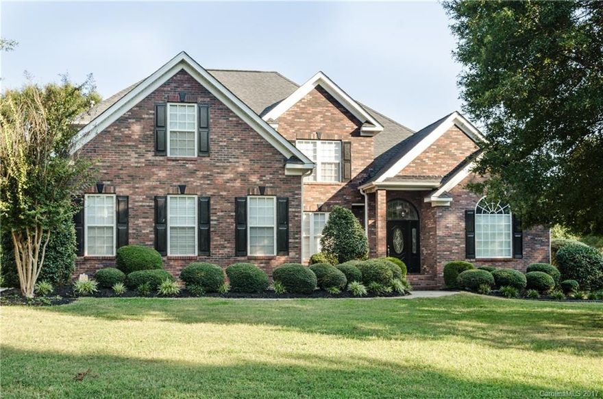 Full Brick, GRAND Custom Home in Meadow Lakes II.  NEW inside w/updated Neutral Paint & Hardwood Floors freshly finished.  This home has an office with Closet on the Main Floor that can be changed to a 2nd Bedroom.  Gourmet Kitchen with Granite, SS appl & Designer Tile Back-splash.  Open Floor-plan with Surround sound and Gas Logs in the Beautiful 2- Story Great Room! Upper level:  HUGE Bonus w/Closet over 3 Car Garage, 2 full size bedrooms,one connected to the Full Bath!  For Sale at $415,000.