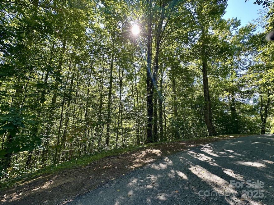 This lot in Scarlet Oaks is situated just above Maggie Valley Club & Resort and its wonderful wooded setting. Overlooking a greenspace parcel below that has a stream running though it audible from the buildsite area, the home built here will enjoy an incredibly peaceful setting. Priced to sell, and ready for your 1200 sq ft minimum build, the sloping parcel is conducive to a small footprint home. Ownership includes membership to the Club and its robust amenities.