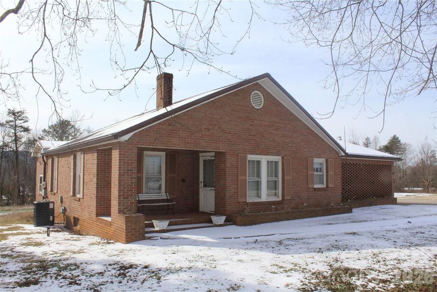 Come and check out this charming brick ranch-style home! This home features 2 beds and 1 bath on 5.84 beautiful acres.  Whether you're looking for a hobby farm, space for animals, gardening or simply peaceful country living--this home could be the one for you! Expansive acreage offers privacy, scenic views and plenty of room to expand or build additional structures!