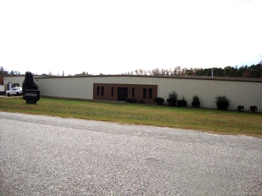 Heated 45,000 SF Available for Sale w/ 4 Drive In Dock Doors.  Seller Can Lease Back 15,000 SF w/ Completed Purchase.   2 Buildings w/ 3 Improvements. Improvement Effective Dates; 1989, 1990 & 1992.  See Attached County Property Card/Survey.  1 Owner; Property Consistently Used for Warehouse Distribution Center.  Improvements Sit on 3 Acres Fronting Usher w/ Add'l Acreage in Rear for Expansion. 2 Blocks from Hwy 601/151 Bypass & Hwy 9. 15 Min's South of Monroe.  6 Miles from NC/SC State Line.