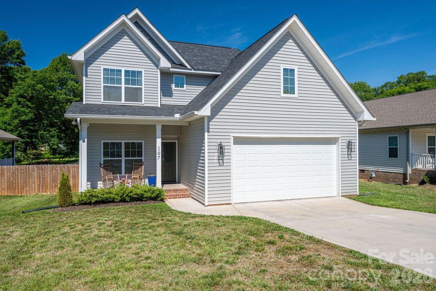Nearly new and truly move-in ready!  Located in the charming town of Boiling Springs, this beautifully finished home built in 2024, offers 4 bedrooms and 2.5 baths with modern style throughout. The main level features LVP flooring, a spacious living room with a gas log fireplace, and a stunning kitchen complete with soft-close custom cabinetry, granite countertops, stainless steel appliances, and a walk-in pantry with custom shelving.

Upstairs, the primary suite includes a tile shower, an impressively large walk-in closet, and a bright, comfortable layout. Additional highlights include a tankless water heater, 2-car garage, and a fully privacy-fenced backyard featuring a concrete patio perfect for relaxing or entertaining.

Located in the Crest School District, just 1.5 miles from Gardner-Webb University and 5 minutes from the Ruby Hunt YMCA, this home offers convenience, comfort, and the feel of new construction without the wait. This property has so much to offer and is ready for the next owner to make it their own!!