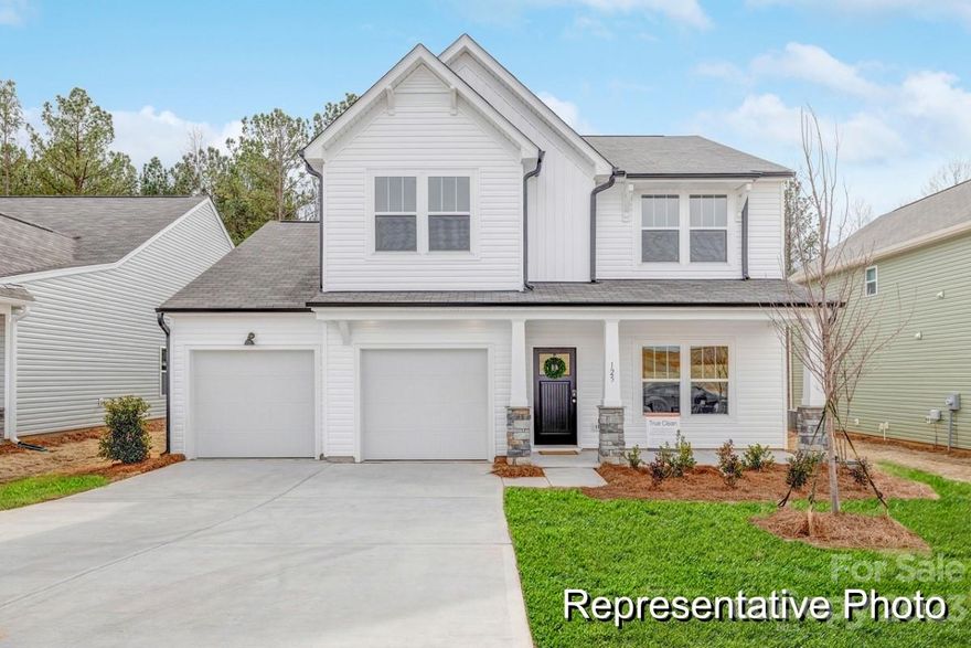4BR /3.5 BA Hudson features 2387 sq.ft. of open living with private study, and guest bedroom on main with full and half-bath, well-appointed kitchen with upgrades such as quartz counters, tile back splash, lighting, SS apps + more, patio off kitchen, perfect for entertaining, separate dining, and large great room. Upstairs boasts large primary bedroom with separate sitting area, ensuite with luxury shower, spacious secondary bedrooms, additional full bath, laundry room, and game room.