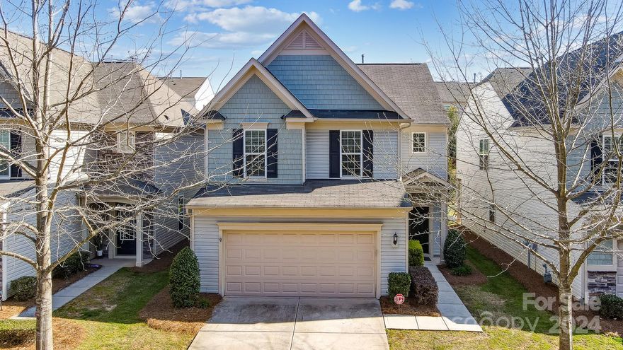 Welcome to luxury living in the heart of Park South Station! This stunning single-family house beckons w/ its impeccable design & prime location. Step inside to an inviting open floor plan that connects each space, with exquisite details throughout. Boasting 3 bedrooms, 2.5 baths, and a 2-car garage, this home is a haven of comfort.  Prepare to be wowed by the array of upgrades, from the gleaming hardwood floors to the elegant crown moldings. The gourmet kitchen, featuring a gas cooktop, subway tile backsplash, S/S appliances, & a convenient island for culinary adventures.  The primary suite, with a tray ceiling, crown moldings, & a spa-like ensuite bath complete with a tile-lined walk-in shower and indulgent jacuzzi tub, is the perfect retreat. Plus, revel in the expansive walk-in closet has plenty of space. Outside, the covered porch & concrete patio is great for outdoor living. Situated on the most coveted street in the neighborhood, enjoy easy access to the nearby dog park & pool.