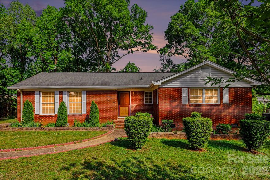 Well-maintained brick ranch in a highly convenient location just minutes from Uptown Charlotte and Matthews, with quick access to Independence Boulevard.

This home offers strong value with major system updates already completed, including improvements to the roof, HVAC system, and crawlspace insulation, providing added efficiency and reduced maintenance for the next owner.

The interior features a functional layout with comfortable living spaces and natural light throughout, making it a great option for both owner-occupants and investors.

Exterior highlights include a spacious covered patio, a built-in elevated deck, and a 2-car carport. An unfinished workshop area adds flexibility for storage, hobbies, or future improvements.

Situated on a 0.31-acre lot, this property offers space, convenience, and strong upside potential in a desirable area. Ideal for buyers looking to personalize or add value over time.