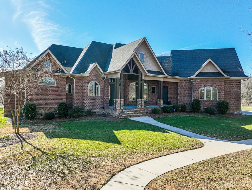 LOCATION LOCATION AND 2nd LIVING QUARTERS!!! This home has so much to offer with it's detached 2nd living quarters & huge workshop!! Main house is so breathtaking with all the detailed wood work & upgrades. 4 bedrooms in the main house with large loft, study/office, hearth room with fireplace & so much more. Must see primary bath shower! You will love the closest space, walk in pantry and built in storage through out this home! Spray foam insulation & walk in attic space. 2 car attached garage to main home & a 4 car garage under the 2nd living quarters. House & 2nd living quarters is on county water and workshop on well water. Property offers a stocked pond with gazebo, covered back patio porch with fireplace & built in grill. 2nd living quarters offers its own complete house with laundry room, full bathroom & bedrooms with open floor plan of den & kitchen. Potential income! Bathroom in garage too. Did I mention almost 11 acres in Unionville & Piedmont school district!?!