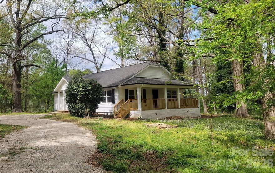 Hundred year old house completely restored and ready to move in! All new windows, roof, bathrooms, kitchen, siding, electric, plumbing, HVAC, and floors. Comes with full warranties on all brand new systems and renovations! Original hardwoods and trim present in half the house to preserve the charm of the times. Large lot with great natural wooded privacy. Privately maintained drive. Access immediately to downtown Lincolnton by HWY 150 or a quick trip down Laboratory Rd directly to the old courthouse. Enjoy a large, quiet home hidden minutes away from everything downtown Lincolnton, and plenty of land to do whatever you please with. Completely new kitchen with polished stone countertops and new appliances. MASSIVE closets for primary suite and other bedrooms! Custom tile shower, massive attic storage space, and much more! All work was permitted, and passed all city/county building codes and inspections. Enjoy this restored local home with a quiet forested lot for you and your family!
