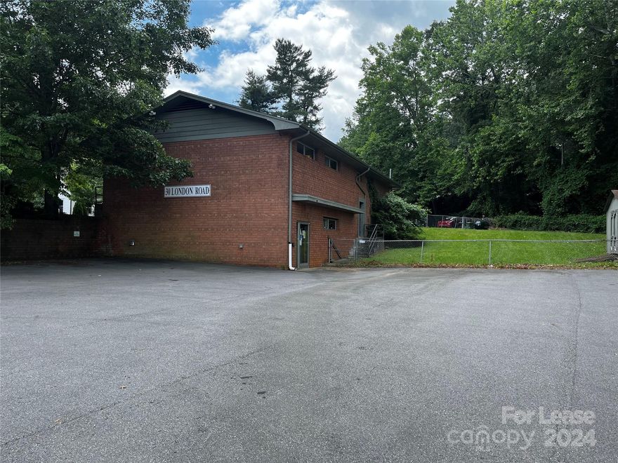 Location Location Location!  Near Biltmore Village.  Brick office building with several offices on the main level and large open area.  Lower level has it's own entrance.  Would make a good engineer survey office or general office with site parking.  Across from Burial Brewery.  Approximately 4,080/sf.  Call listing agent for all showings.  Do Not Disturb the Existing Tenants.  Available July 24th.