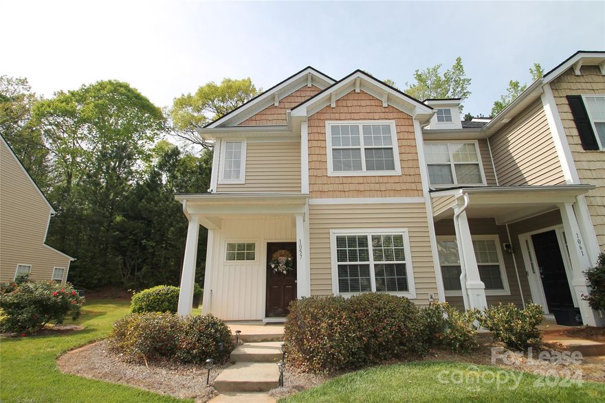 Cute Townhome Located in the Constitution Park Subdivision in Rock Hill, Very Close to Winthrop University, 3 Bedrooms (Master on Main Level), 2.5 Bathrooms, Open Living Room with Electric Fireplace, Eat In Kitchen with Range, Refrigerator, Dishwasher & Microwave. Laundry Area off of Kitchen with Stackable Washer/Dryer. Patio in Back of Townhome. Single Family Only.
No Smoking/No Vaping. NO PETS. Maximum Occupants 4.
Available NOW for viewing by key sign out from our office Monday-Friday 9am-4pm, except Holidays. Keys to be returned by 5pm same day. Requires $20 refundable deposit.