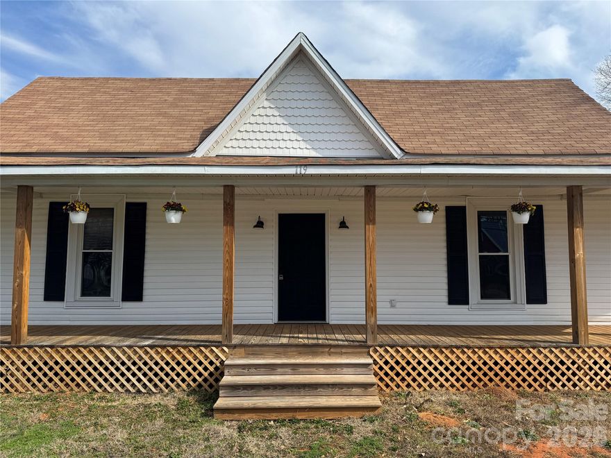 Like Brand new downtown Clover SC living at it's best. Just steps away from restaurants, multiple parks, and award-winning Clover schools! The home was remodeled just 2 years ago fully permitted. Updates included new electrical, plumbing, bathroom, kitchen, and flooring throughout. The backyard provides plenty of room for pets and gardening with just over 1/2 acre lot. The driveway runs all the way to the back of the home providing plenty of parking for everyone. Call to schedule your showing before it's gone!