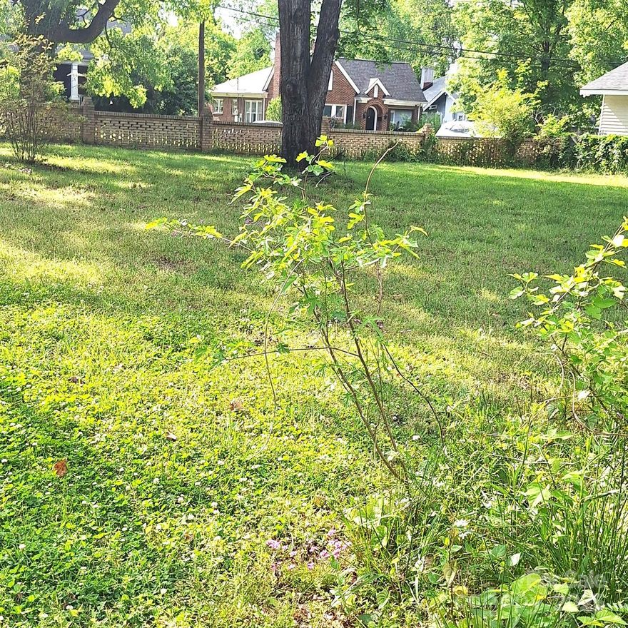 Beautiful lot in the City of Monroe's Historical District. Large trees and large open spaces for you to build with an easy stroll to the heart of downtown Monroe with all it has to offer in restaurants, shopping, banking, entertainment and more. Water and sewer available subject to tap fees being paid.

City of Monroe Planner Keri Mendler can be contacted at 704-282-5797 with any questions on building. All building plans must go through the City of Monroe and the Historic District Board for approval. Downtown Monroe is growing, and new homes are adding to its charm.