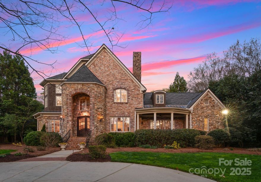 Nestled in the heart of South Park, this gorgeous French country home seamlessly blends elegance and casual comfort at its best. Located in the highly sought-after luxurious neighborhood of Carmel Park and minutes from premier shopping, dining, private schools, and major highways. A circular drive in front welcomes you to this exquisite residence, surrounded by lush landscaping. The home boasts a gourmet kitchen equipped with Viking, SubZero, and ASKO appliances, perfect for any culinary enthusiast. The open and inviting floor plan flows beautifully, creating an ideal space for entertaining. Four beautiful fireplaces add warmth and charm throughout. The incredible master suite on the main level provides a luxurious retreat. Step into the fabulous sunroom overlooking the serene backyard, or enjoy the private outdoor living space, complete with an antique brick wall, a covered porch and patio, a fountain, and an outdoor kitchen—all designed for entertaining. It is truly one-of-a-kind.