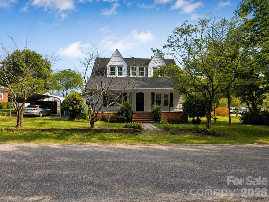 Welcome to this charming 3-bedroom, 1-bath home full of historic character and endless potential! Nestled on a corner lot in a peaceful small-town setting, this property is perfect for a family or investor with vision. Major improvements have already been completed! New roof in 2024, 7 new windows, fully renovated bathroom, crawlspace updates - new ductwork for HVAC, fresh vapor barrier and brand new flooring downstairs! Enjoy outdoor living in the fully fenced backyard. Nice storage building for all your tools and toys. The welcoming front porch is the perfect place to unwind and soak in the quiet charm of the neighborhood. With important updates already completed and tons of character, this home is ready for someone to bring it back to life. Come see the potential waiting for you!