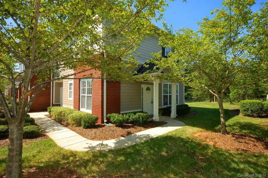 Fabulous Opportunity for 3-Bedroom Townhome in Sought-After Ballantyne Area! Hardwoods throughout 1st Floor & Upstairs Hallway! Ceramic Tile in Baths. New Carpet Upstairs & New Paint Throughout! Granite Counters, Recessed Lighting, Stainless Steel Appliances, 42" Cabinets & Updated Lighting/Fans!! Surround Sound Speakers in Family Room & Master!  Huge Master BR & Walk-in Closet! Oversize Garage w/Storage Area! All this in Charlotte's Best School Zone & withing Walking Distance to the New Publix!