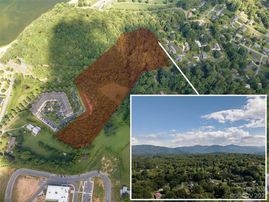 Fantastic opportunity 9+ acre of unimproved commercial corner lot property located just off Russ Ave and adjacent to the Laurels of Lake Junaluska with all needed utilities close by. Dellwood/Junaluska Regional Center Commercial zoning.