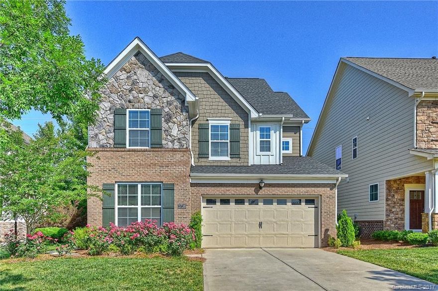 This home has it all! Totally upgraded townhouse w/ dark hardwoods both up/down, new paint, granite, SS appliances, decorative tile on backsplash and showers, large closets w/ Container Store Elfa systems, plantation shutters or blinds throughout, upgraded security system, painted garage w/epoxy floor. Flat screen TV mounted above gas fireplace in great room w/ surround speakers. Loft w/ cable/speakers. Laundry w/ Cabrio washer/dryer. Central vac. Fenced patio. 1/2 block to McKee Elementary.