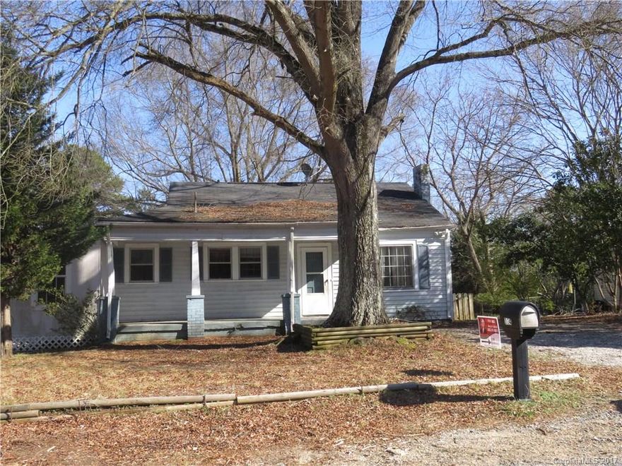 CALLING ALL INVESTORS!  This homes has so much potential!  Large fenced in backyard.  Quite street, only minutes to downtown Kannapolis.  Home is sold AS IS.  Washer, Dryer and Refrigerator convey.  Previously rented for $785 per month.