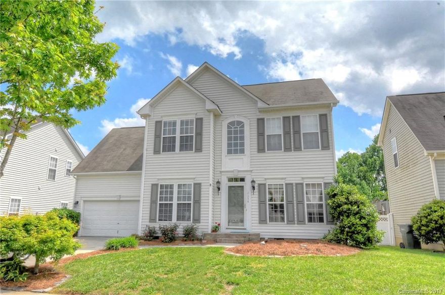 This lovely home in Laurel Park is move in ready.  It features a wonderfully livable floor plan with two story entry way, formal living and dining rooms with hardwoods on the main floor.  The kitchen has beautiful maple cabinets with lights underneath, granite counter tops, wood floor, tile backslash, recessed lighting and SS appliances. Home also has 3rd floor bonus room.  Private back yard with fantastic potential! Convenient location **New High School under development less than a mile away**