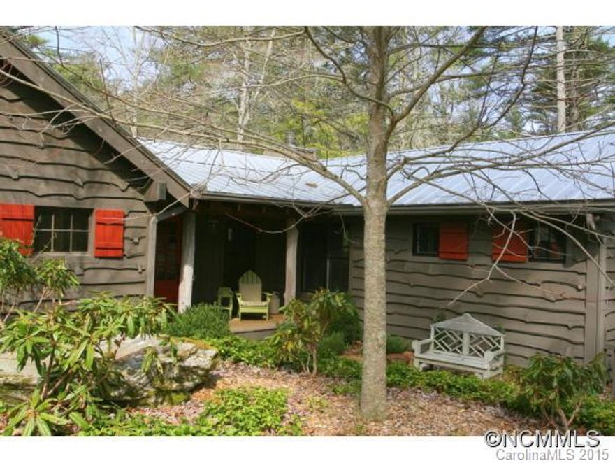 A modern twist on an old favorite, Cashiers Charm! Completely remodeled home now boasts fantastic finishes. This delightful cottage with 2 BR/2BA has all the up-dates of new construction, with features that will make you think of the good old days. It really must be seen to be appreciated. Wood walls, ceilings and flooring, custom cabinetry, granite counter tops, stainless appliances, massive stone fireplace, screened porch-all the goodies!