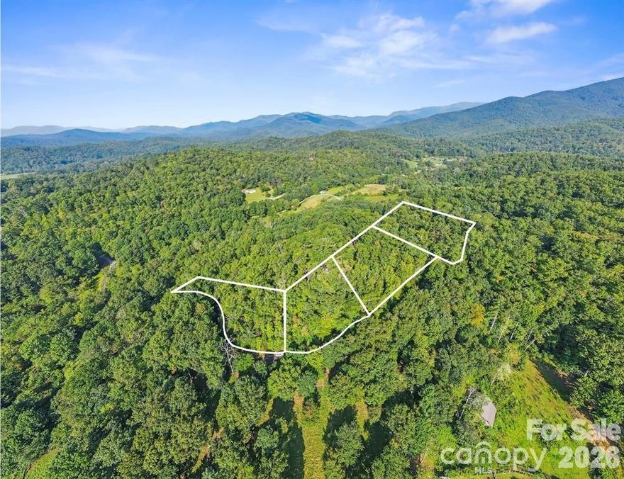 Lot 14 in the beautiful Sweetwater Ridge neighborhood offers exceptional value just minutes away from Blue Ridge Parkway views and French Broad River fishing. On this +/- 2.20 acre tract, you could build a nice second home or short term rental given the minimum size requirement is a modest 1200sq. ft; or, design and build your next mountain dream home. Utilizing the additional adjoining lots for privacy buffers and/or additional builds, Lot 13, Lot 15 (PERC Available), and Lot 16 (adjoins Pisgah National Forest)--this unique opportunity is sure to go quickly! Currently, a combined listing includes lots 13-16 totaling +/- 6.78 acres.