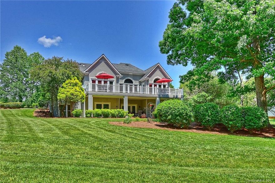 Enjoy privacy and beauty in this lovingly maintained, one owner custom built home overlooking the 7th hole of  Mallard Head Country Club. Main level features beautiful hardwoods, formal dining room with crown moldings, great room with fireplace, custom mantle and wall of windows overlooking golf course. Main level master plus 2 secondary BR. 4th BR/Office, Family room, Recreation and flex space on lower level with custom bar for great entertaining. Prime Mooresville location in No HOA community!