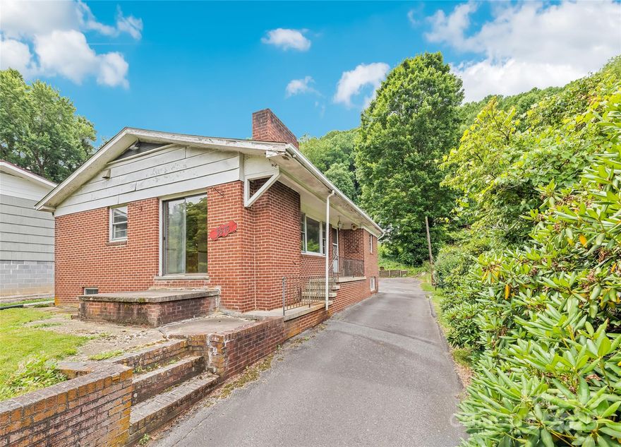 Versatile Fixer-Upper in the Heart of Maggie Valley! Opportunity awaits with this 2br/1ba home offering both
residential & commercial potential.Perfect for investors, business owners, or anyone ready to create their own
vision. Located in a high-visibility area with Maggie Valley sewer & water available (buyer to verify), this property is ideal for a full-time residence, vacation rental, office, studio or small business.  The property needs work.  Close to shops, restaurants, & all the amenities of Maggie Valley.  Easy access, just minutes to Waynesville, Blue Ridge Parkway, & Great Smoky Mountains National Park. Zoning allows for residential, commercial, or mixed use.  Bring your imagination---this is a rare opportunity to build value in a highly desirable mountain town.