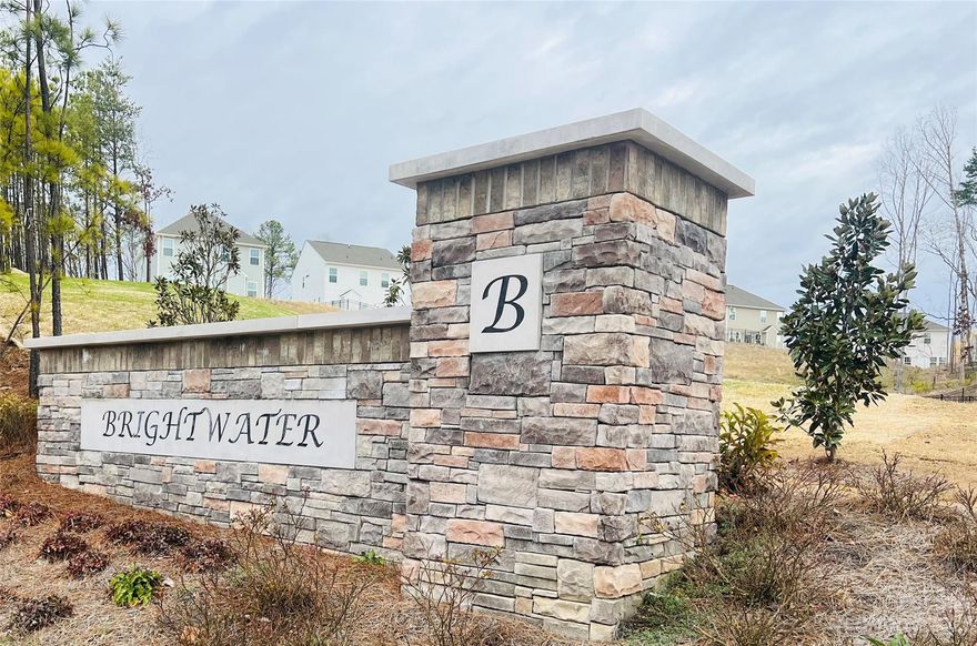 Welcome to Brightwater. Offering homes ranging from 1600-2200 heated square feet. Located on Grand Palisades Parkway.