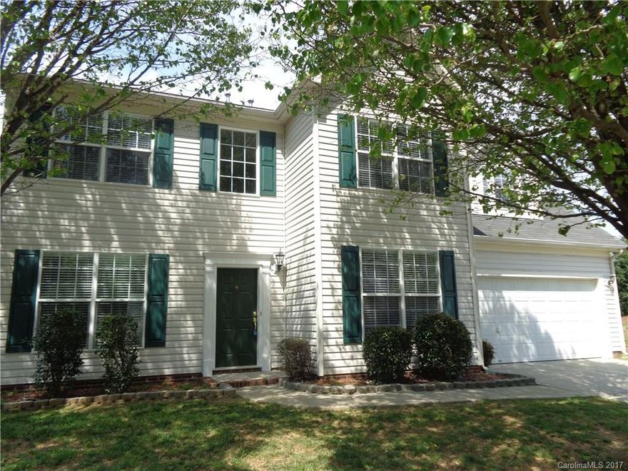 This spacious two story home has 3 bedrooms, 2.5 bathroom. It features wood flooring. The kitchen has a pantry and all appliances. The master suite has a walk in closet and the master bath has dual sinks, an oversized tub with separate shower. Enjoy entertaining indoors near the cozy fireplace. This home is move in ready!