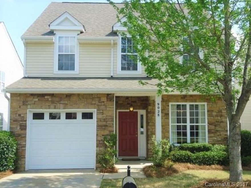 Elmwood Floor plan by Centex Elevation C is located in the heart of Ballantyne,, Walk to area attractions for a night out or many other options in Cedarwalk or Blakeney.  One owner home and it shows,,, well maintained and shows better than a model.  Bright neutral colors on the inside with plenty of sunlight to enjoy.  Some of the Top Rated Schools in the State. New Roof, HVAC and Carpet..  Water and Lawn Maintenance included in HOA.