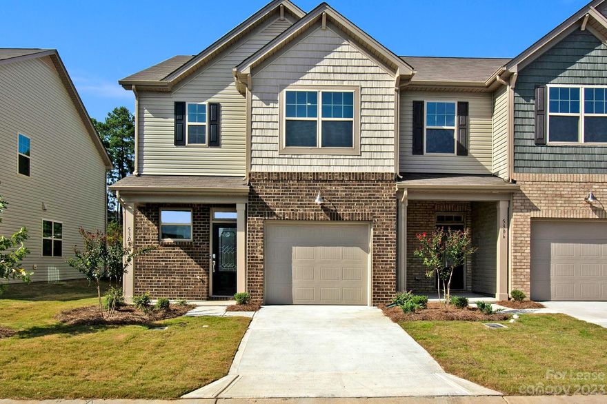 End unit townhome in desired community of The Greens. This home offers 3 bed/2.5 baths and 1,728 sqft! The kitchen features stainless steel appliances, granite countertops, an island for entertaining, and an upgraded gas range. On the second level you will find the generously sized master bedroom and luxury bath and two guest rooms and bath. Large closets provide for great storage! You'll enjoy having your laundry upstairs for convenience. Easy Walk to NEW shopping center and grocery store. Located close to Hwy 521, Ballantyne, I-485 and I-77 as well as the schools for this property.
Please note additional non-refundable fees apply. Application Fee $59. Lease Prep Fee $125 OR you can choose to join our Resident Benefits Package for only $19 a month.