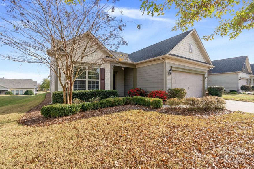 Welcome home . . . 3 BR - 2 Bath - one story Martin Ray model is the favorite of the Expedition Series. This meticulously maintained home offers a perfect blend of comfort, convenience, & resort-style living. Kitchen features a large island w/seating & pendant lights. Large Dining Area. Great Room leading out to a screened lanai. The open concept living is perfect for indoor/outdoor entertaining. Office w/French doors. Butler's pantry & walk-in pantry off the Kitchen. Primary Suite w/tray ceiling - Primary Bath w/roll-in spa-like shower. Perfectly located across from Anne Springs Greenway + easy access to Charlotte, the airport, shopping, & restaurants. Amazing amenities include indoor/outdoor pools & hot tubs, 8 lit pickleball cts, 4 lit tennis cts, 2 bocce cts, fitness center, meeting rms, playground for grandkids, dog park, full-time on-site Lifestyle director w/many clubs & activities to choose from. Come join us in the Orchards . . . it's a great place to call home :)